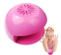 Sèche-Vernis Gel,Séchoir Vernis | Ventilateur Manucure Gel Portable Sécurisé Pour Maison Débutants Voyage Utilisateurs