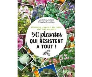 Sécheresse, canicule, gel tardif, vent fort, maladies, 50 plantes qui résistent à tout ! Jérôme Jullien (Auteur), Elisabeth Jullien (Auteur)