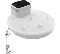 Sécheur d'Air Corporel Électrique - Appareil Chauffant Complet avec Filtre Anti-Poussière, 4 Puissances Réglables et Sécurité Auto - Léger & Portable pour Douche/Piscine/Salle de Sport (blanc)