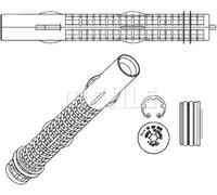 Sécheur de climatisation AD 287 000P MAHLE pour OPEL SAAB