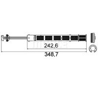 Sécheur de climatisation AD 56 000P MAHLE pour VW PASSAT B6 PASSAT B6 Variant