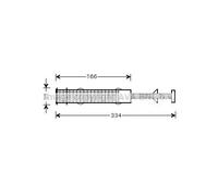 Sécheur de climatisation R 134a BWD279 AVA QUALITY COOLING pour BMW 7 5 6