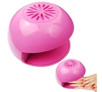 Sécheur de Vernis Classique - Séchoir à Vernis Mignon - Ventilateur Gel Sécurisé à Séchage Rapide pour Débutants Maison Filles Femmes Voyage