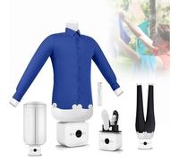 Sécheur et repasseur automatique pour chemises, Mannequin de séchage et de repassage, Défroisseur gonflable portable pour vêtements - pour chemises, pantalons, chaussures et jupes Standard+DryingHood