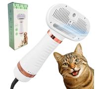 Sécheuse toilettage 2 en 1 pour chiens | Sécheur vapeur poils chien | PEUPLE SPIR SAPÉTÉ DE PET RECHARGÉable toute sécurité | Sécheuses brosses vapeur chats électriques portables pour maison