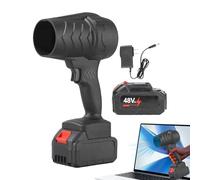 Séchoir à Air De Voiture | Souffleur De Feuilles De Jardin,Électrique Portable Maniable Broyeur Pour Nettoyage Jardin Voiture Maison Camion