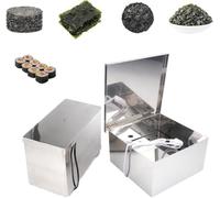 Séchoir À Algues Nori En Acier Inoxydable, Boîte De Séchage À Température Réglable Avec Lampe Chauffante Et Cordon Dalimentation De 1,63 M Pour Restaurants De Sushis Et Cuisines. L