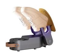 Séchoir à baskets - 27,8 cm ABS pliable 150 W | Séchoir à bottes d'hiver, accessoire de voyage pour salle de sport, chantier, camping, vestiaire, dortoir