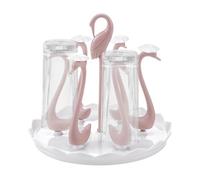 Séchoir à biberons - Organiseur de biberons | Égouttoir pour biberons avec plateau amovible | Séchoir de comptoir peu encombrant pour articles de bébé | Design d'évacuation rapide pour un usage