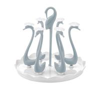 Séchoir à biberons - Organiseur de biberons | Égouttoir pour biberons avec plateau amovible | Séchoir de comptoir peu encombrant pour articles de bébé | Design d'évacuation rapide pour un usage