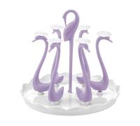 Séchoir à biberons - Organiseur de biberons | Égouttoir pour biberons avec plateau amovible | Séchoir de comptoir peu encombrant pour articles de bébé | Design d'évacuation rapide pour un usage