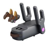 Séchoir à Chaussures,Support Chauffant pour Bottes avec Minuteur 3 Niveaux - Séchoir à Gants Pliable,pour Voyage Salle de Sport Extérieur Chantier Camping Maison Vestiaires Dortoirs