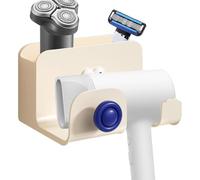 Séchoir à cheveux - Organisateur de crochets pour sèche-cheveux | Râteau mural pour séchage, support élégant pour hôtel, salle de bain, dortoirs, accessoires pour perruques