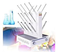 Séchoir à flux d'air de laboratoire pour verrerie, fonction de synchronisation 0 à 1 h et température constante, idéal pour le séchage des tubes à essai et des béchers