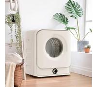 Séchoir à gaz d'échappement, séchoir en acier inoxydable, 3kg, réellement jusqu'à 4,5kg, 830W, filtration multiple, 5 programmes. Protection contre la surchauffe, montage mural [classe énergétique C]
