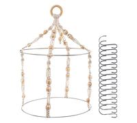 Séchoir à herbes bohème | Séchoir à herbes | Crochets de séchage pour herbes aromatiques | Séchoir à herbes | Séchoir à herbes de style bohème | Cintre de séchage pour fleurs en macramé | Étendoir à