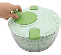 séchoir à légumes 4L PP Salad Spinner Multifunction Salad Drainer Bowl for Home Kitchen Green