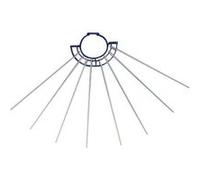 Faverge Séchoir pour tuyau 8 branches – 60 cm