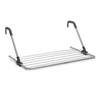 Brabantia Radiator Airer and Hanging Drying Rack - Metallic Grey