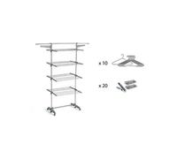 Séchoir à linge avec accessoires EXTRA 27M 4 niveaux