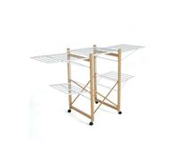 Séchoir à linge multifonction 28M USHUAIA couleur bois