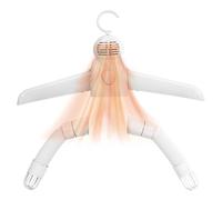 Séchoir à linge de voyage - Séchoir à linge chauffant pour linge rapide, cintre électrique portable | Séchoir à linge de voyage pliable, étendoir à linge portable, séchoir pour VR, réglage de la