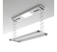 Séchoir à linge électrique au plafond avec télécommande, 122 cm - Foxydry PRO