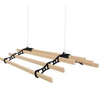 Etendoir à Linge Suspendu de 0,9 Mètre - Noir Monstershop