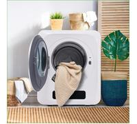 Séchoir à linge intégré - 4 kg 850 W - 6 programmes UV - Montage mural Blanc