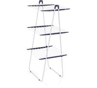 Leifheit TOWER 190 Séchoir sur pieds Bleu, Blanc