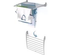 Séchoir à linge mural en aluminium, pour l'intérieur et l'extérieur - Foxydry Fold Down 60 cm