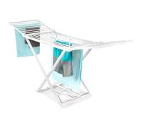 Séchoir à linge pliable blanc XXL 208 cm - étendoir vêtements