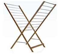 Séchoir à linge pliable XENIA bois 10M bois