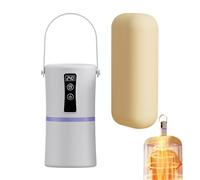 Séchoir À Linge Portable, Machine De Séchage Électrique Avec Minuterie, Sèche-linge Portable Compact 220V, pour Voyage Appartement Dortoir Universitaire Maison Camping-Car Chambre Placard