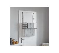 Séchoir à linge pour balcon 54x25x42 cm aluminium