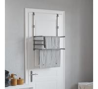 Séchoir à linge pour balcon 54x25x42 cm aluminium