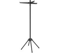 Séchoir à Linge - SONGMICS - 3 Bras Rotatifs - Acier Inoxydable - Noir - 27 Vêtements