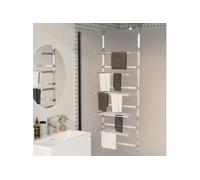 vidaXL S¿¿choir ¿¿ linge suspendu ¿¿ 5 niveaux Aluminium