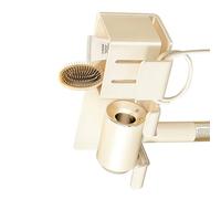 Séchoir à soufflage antirouille pour salle de bain, blanc B | Support de sèche-cheveux antirouille pour salle de bain, organiseurs de douche sans danger pour les enfants avec crochet