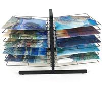 Séchoir à Tableaux pour œuvres d'art A3, Grande capacité et Design Portable, idéal pour Les salles de Classe, l'école à la Maison ou Les Structures préscolaires.