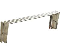 Séchoir Accordéon Rétractable à Montage Mural Airer Facile à Installer Conception Vêtements De Lessive Extensibles Pliage à La Maison Idéal pour La Cham, 201 Stainless Steel, 60cm