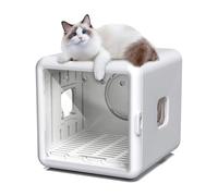 Séchoir Automatique For Chats, Ultra Silencieux For Animaux De Compagnie For Et Petits Chiens, Séchage À 360 Degrés, Boîte For Avec Contrôle Intelligent Sûr La Température Silencieux Et Pratique