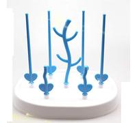 Séchoir De Bouteille, Séchoir Pour Bébé, Séchoir Pour Bouteille De Bébé, Bébé Enfant En Bas âge Tasse Mamelons Et Accessoires De Bouteille Drain Rack (bleu)