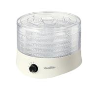 Séchoir déshydrateur alimentaire - Déshydrateur pour aliments sains, viande, céca, fruits, légumes, champignons et herbes, 280 W, 165 °F, mini sèche-linge avec 5 étagères de séchage sans BPA et