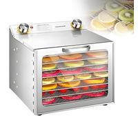 Séchoir Fruits Électrique 6/8/12/18 Plateaux pour Snacks 8layer