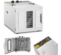 Séchoir industriel pour herbes, fruits, champignons, 10 casiers, 1000 W