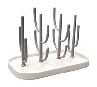 Séchoir pour Bouteilles, Arbre Egouttoir Design Seche Biberon, Amovible bac égouttoir Supports de Séchage de Bouteilles pour Biberon CouvertsTétines Gobelets et Accessoires
