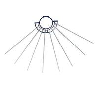 Séchoir pour tuyau 8 branches - 60 cm