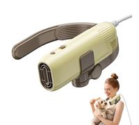 Séchoir professionnel mains libres pour chien - Cintre réglable - Sèche-cheveux pour salon de toilettage - Sèche-cou portable pour chiens et chats de petite et moyenne taille - Séchage rapide avec