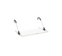 Brabantia Radiator Airer and Hanging Drying Rack - Metallic Grey
